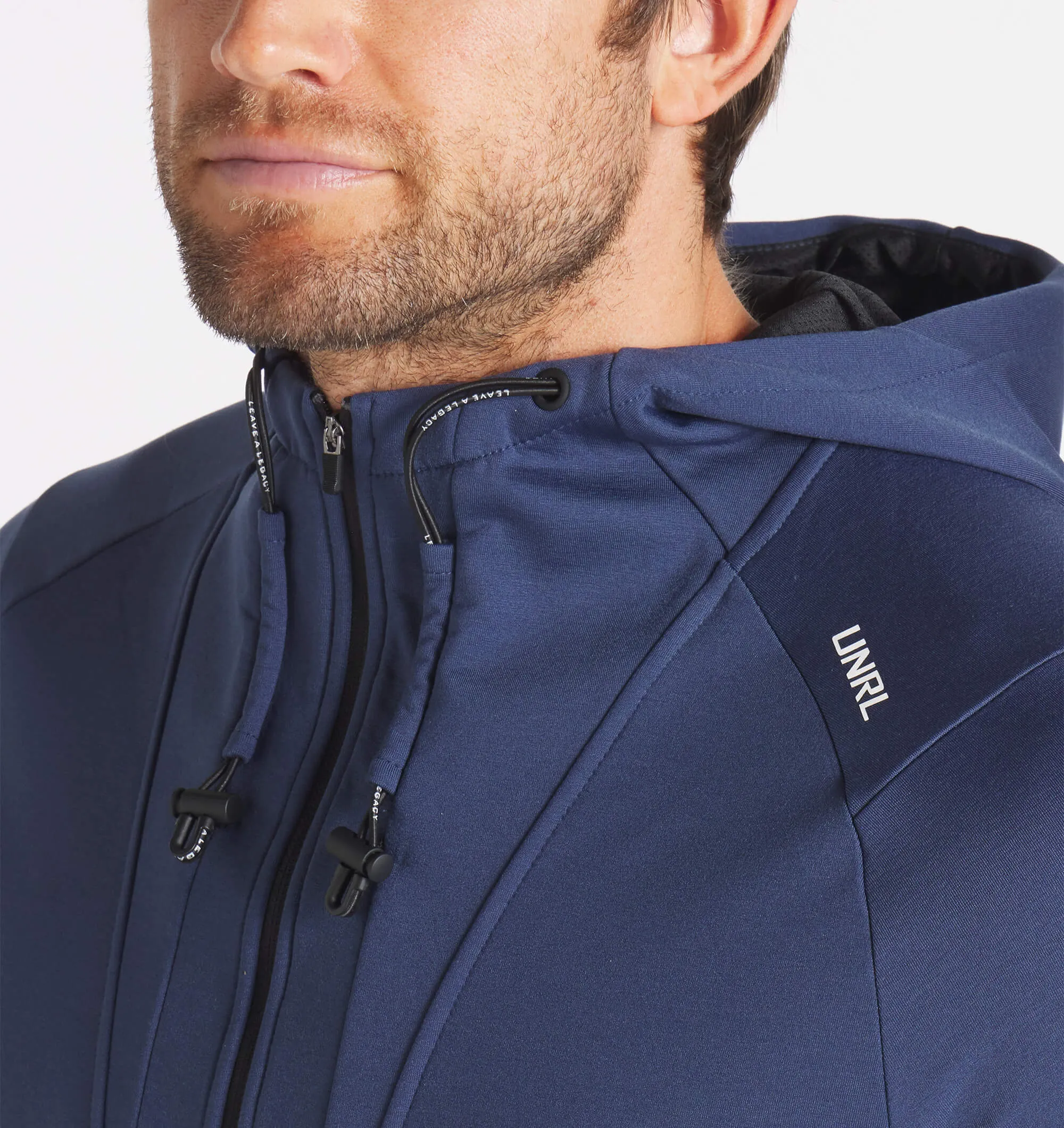 Crossover Half-Zip Hoodie