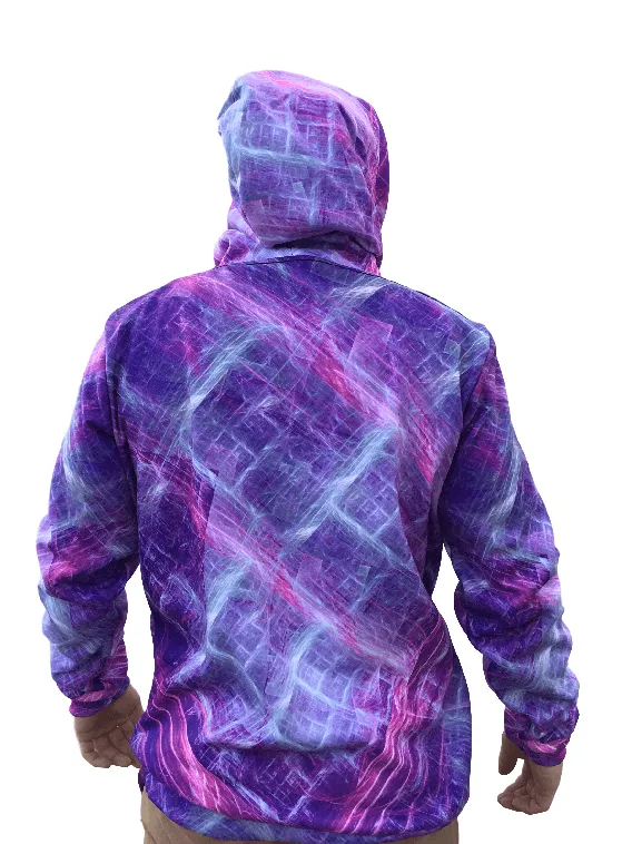 Digital Curves Unisex Hoodie