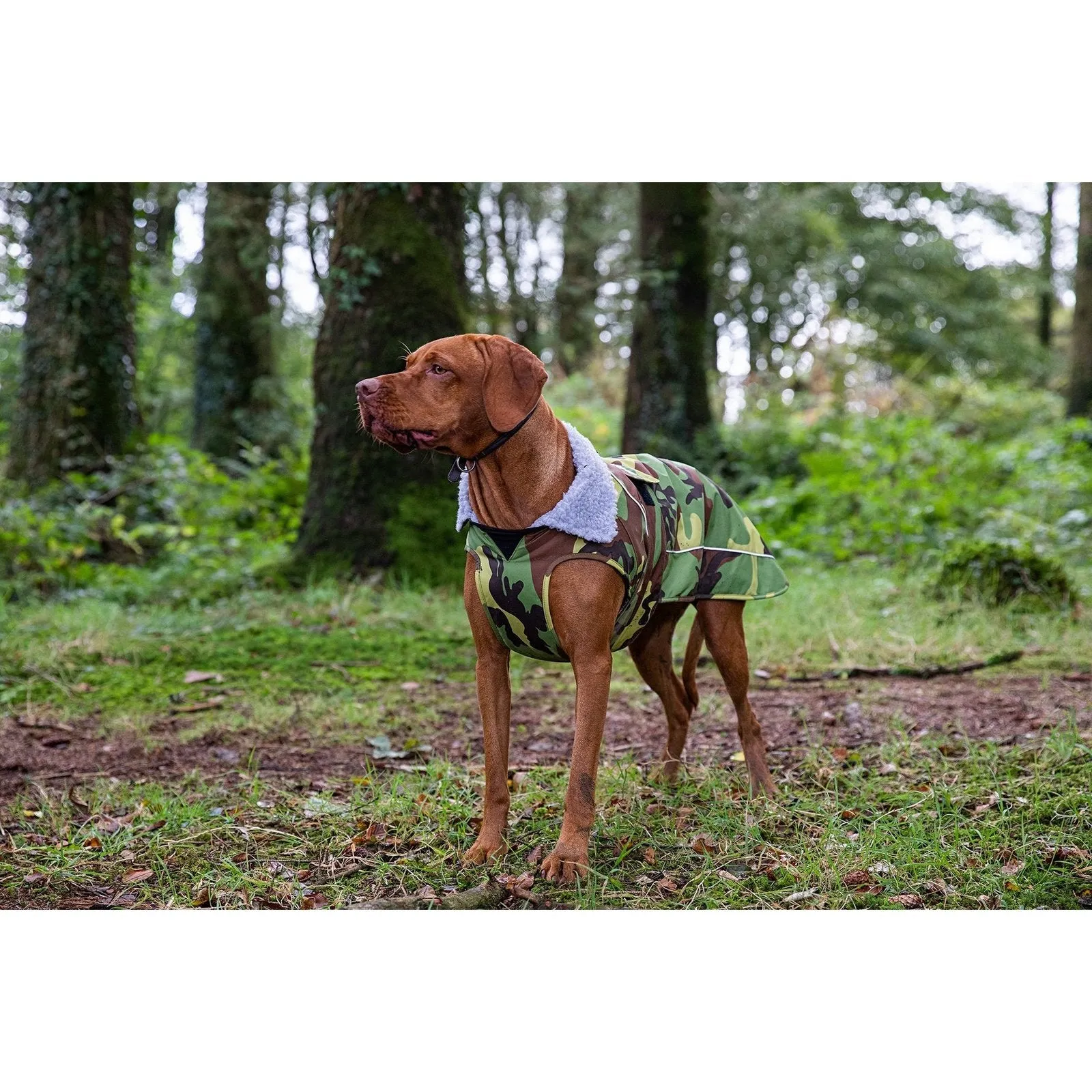 Dryrobe Dog Coat - Camo Grey