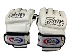 Fairtex Gloves MMA FGV17 White