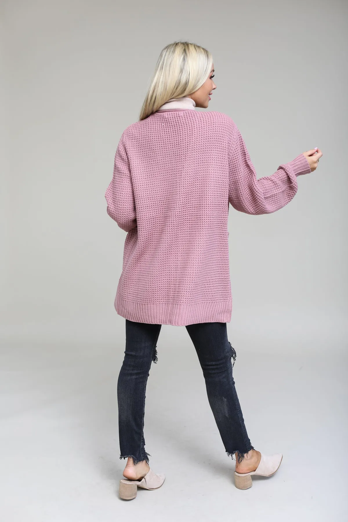 Fallbrook Waffle Cardigan