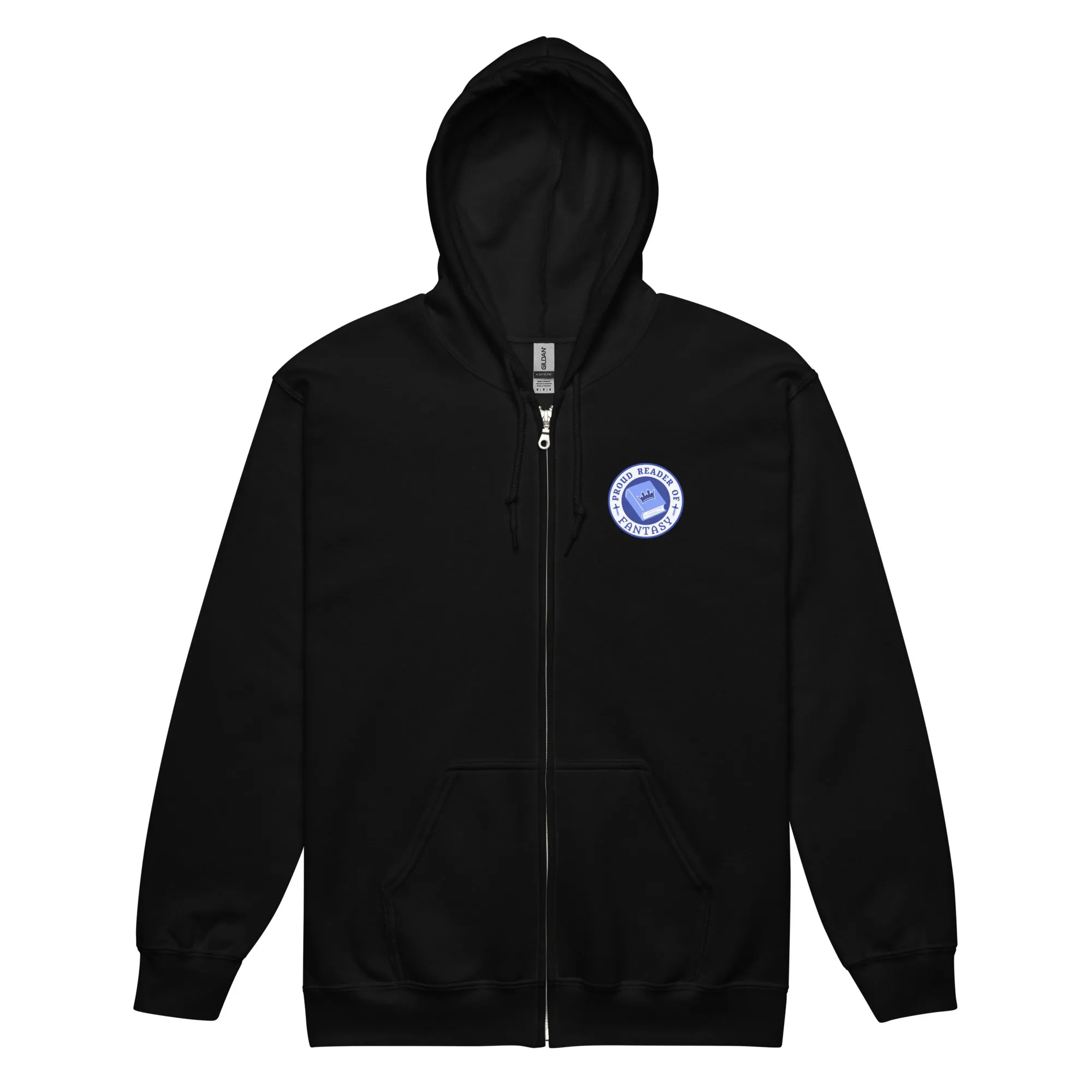 Fantasy Reader Zip Hoodie