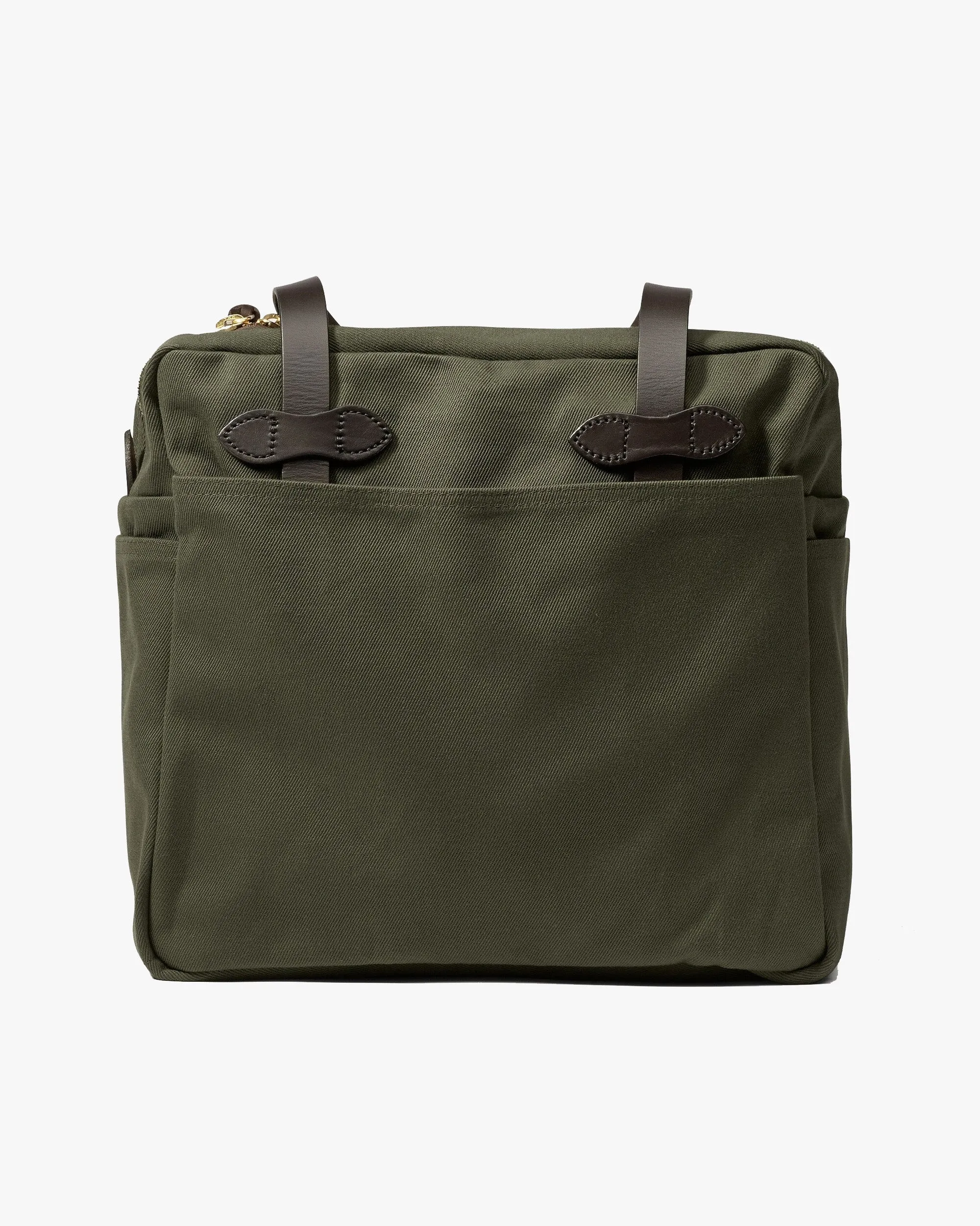 Filson Rugged Twill Tote Bag w / Zipper - Otter Green