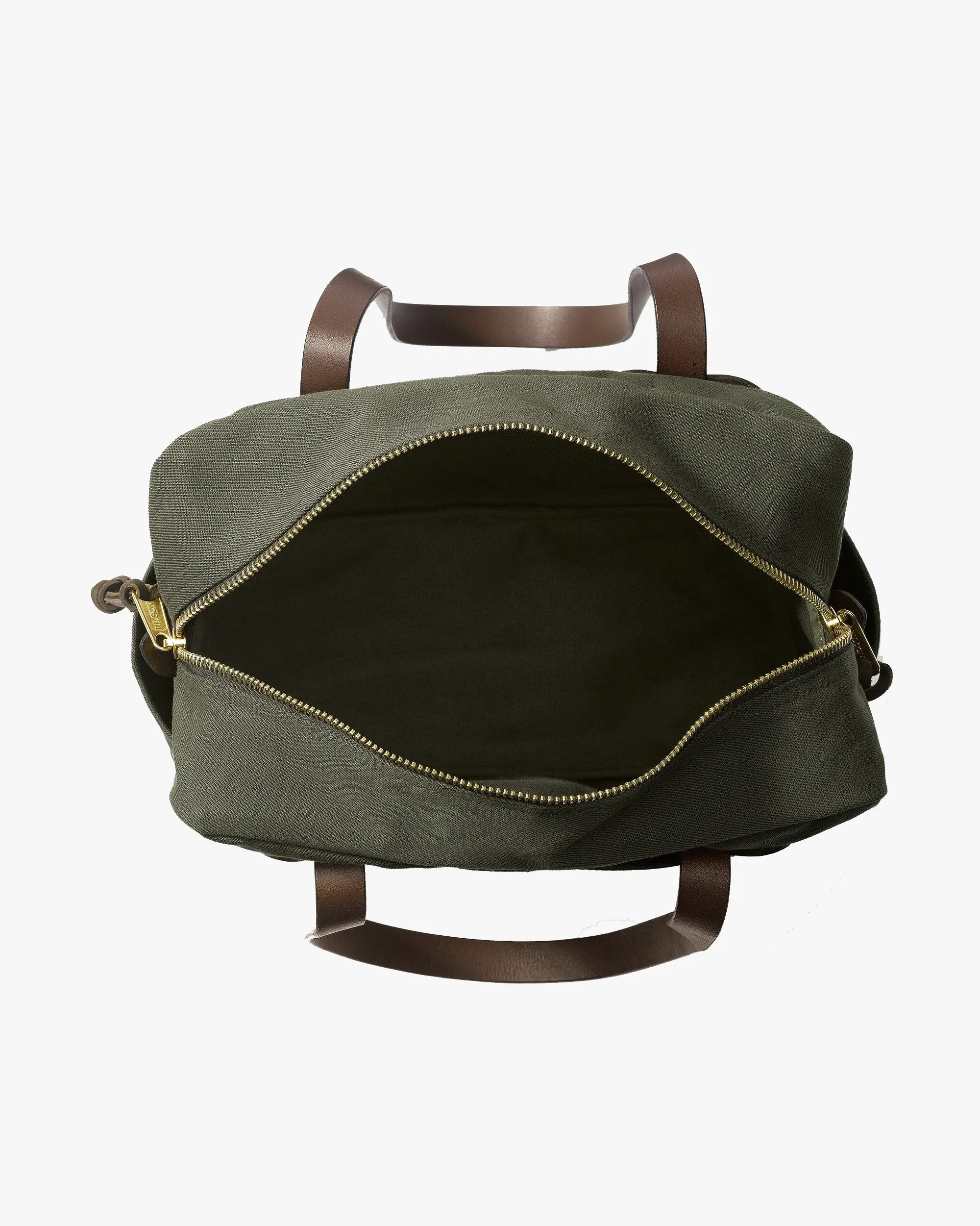 Filson Rugged Twill Tote Bag w / Zipper - Otter Green