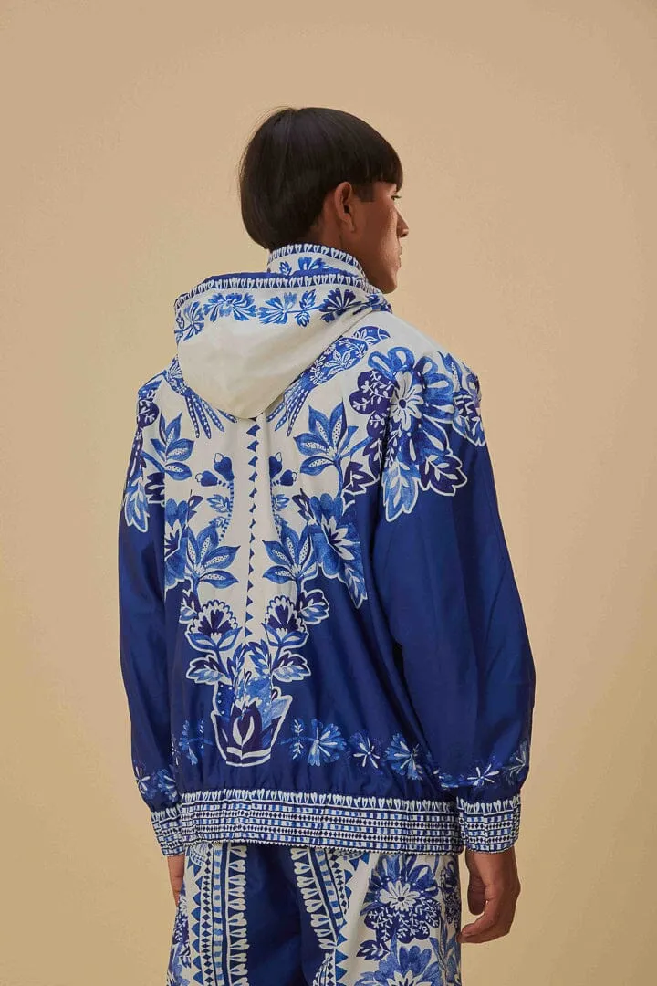 Flora Tapestry Windbreaker