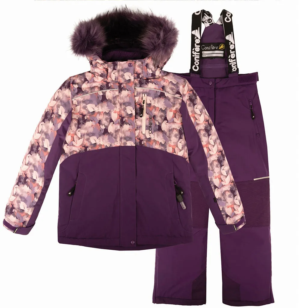 Girl's Conifere Rose 2 Pc Snow Suit