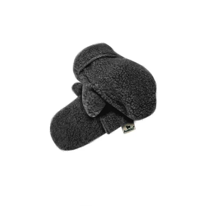 Gloves 100% Wool Freeze - Black