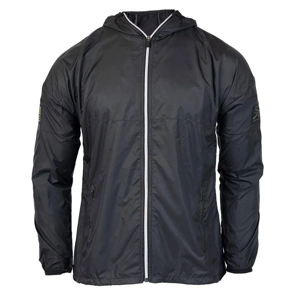 Grunt Style Windbreaker - Black