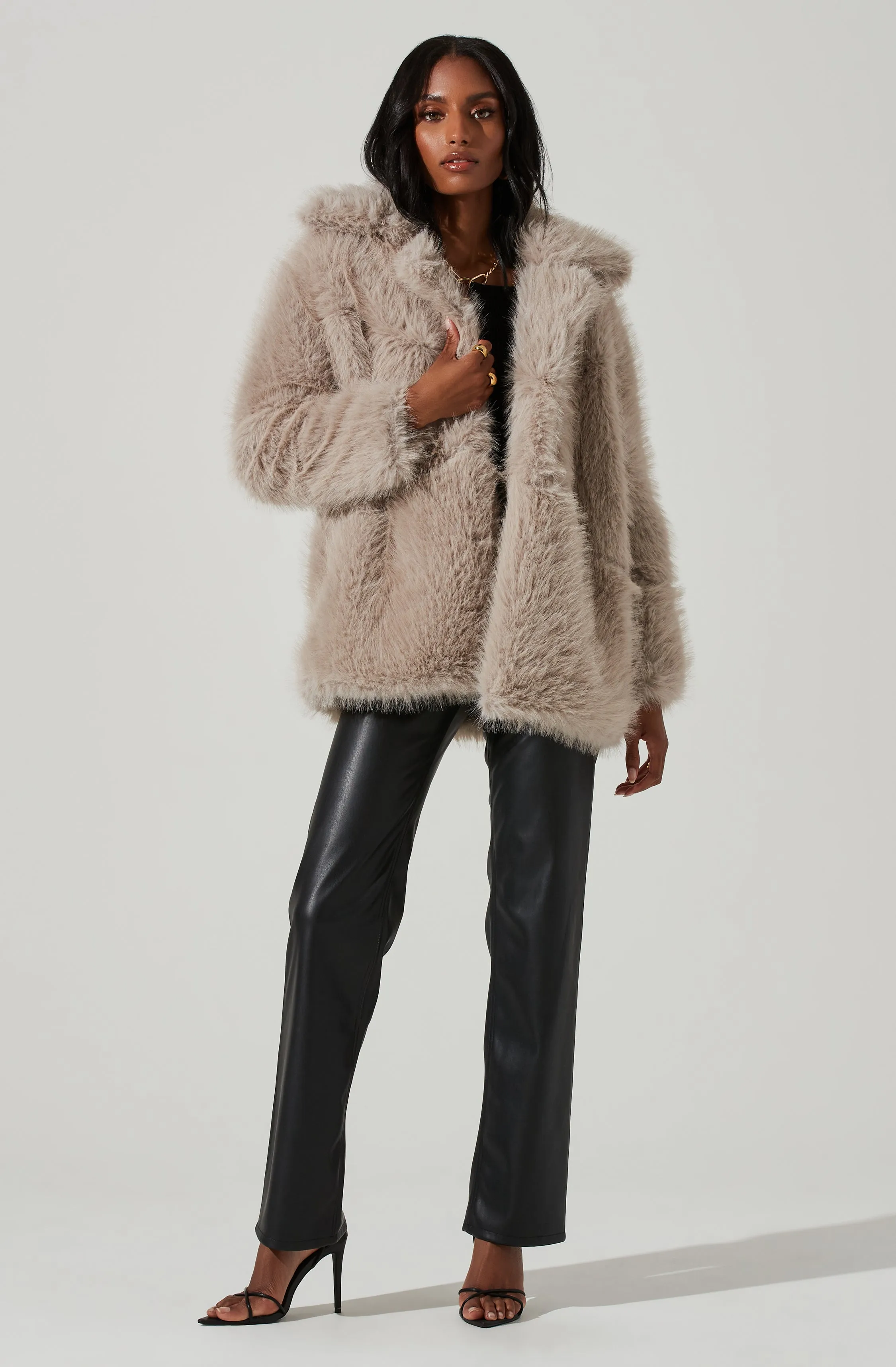 Hadley Faux Fur Coat