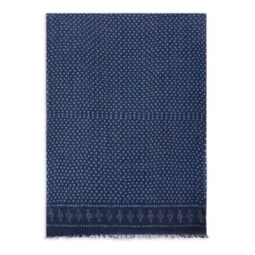 Hartford Wool Scarf - Indigo