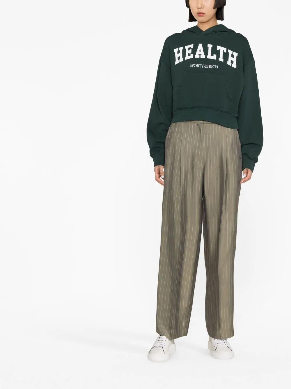 Health Ivy Cropped Hoodie