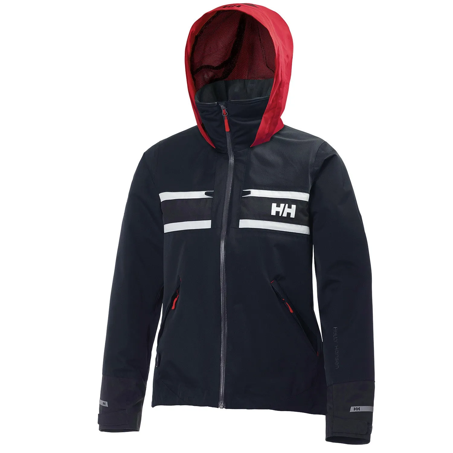 Helly Hansen Salt Windbreaker Waterproof Hooded Rain Jacket - Womens