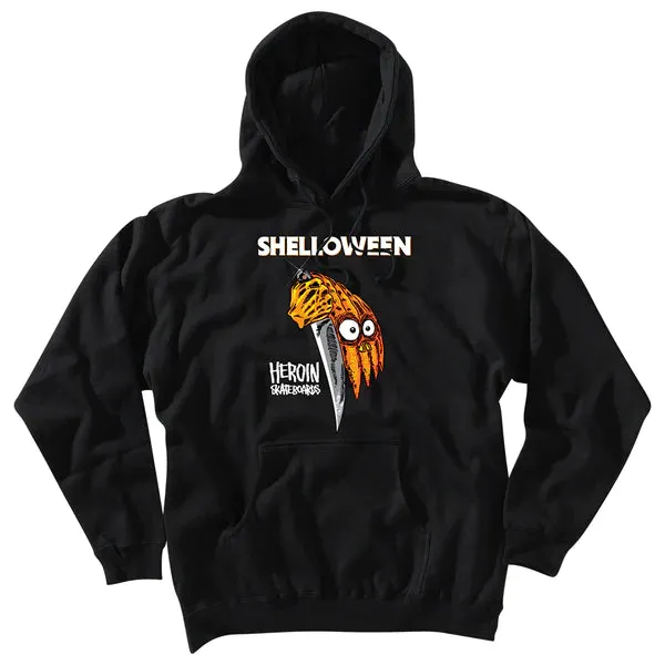 Heroin Shelloween Black Hoodie