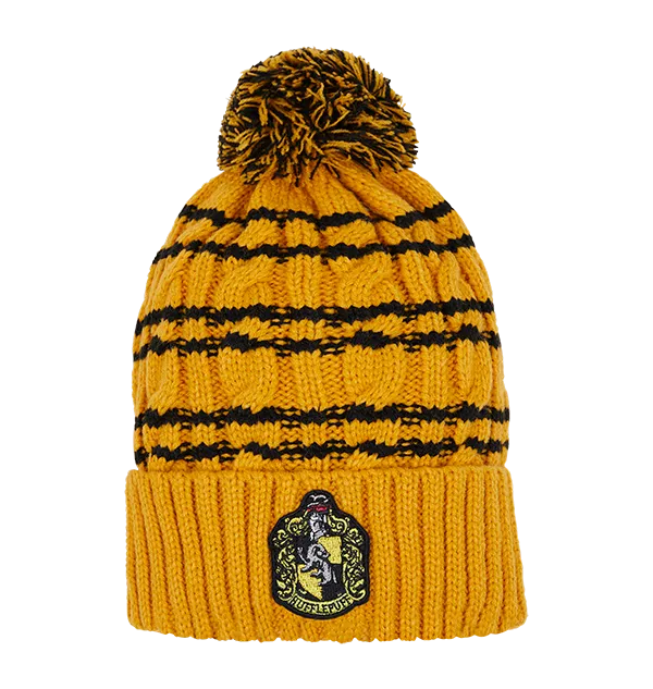 Hufflepuff Knitted Hat