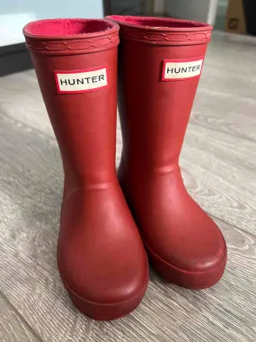 Hunter Rain Boots Toddler's 8