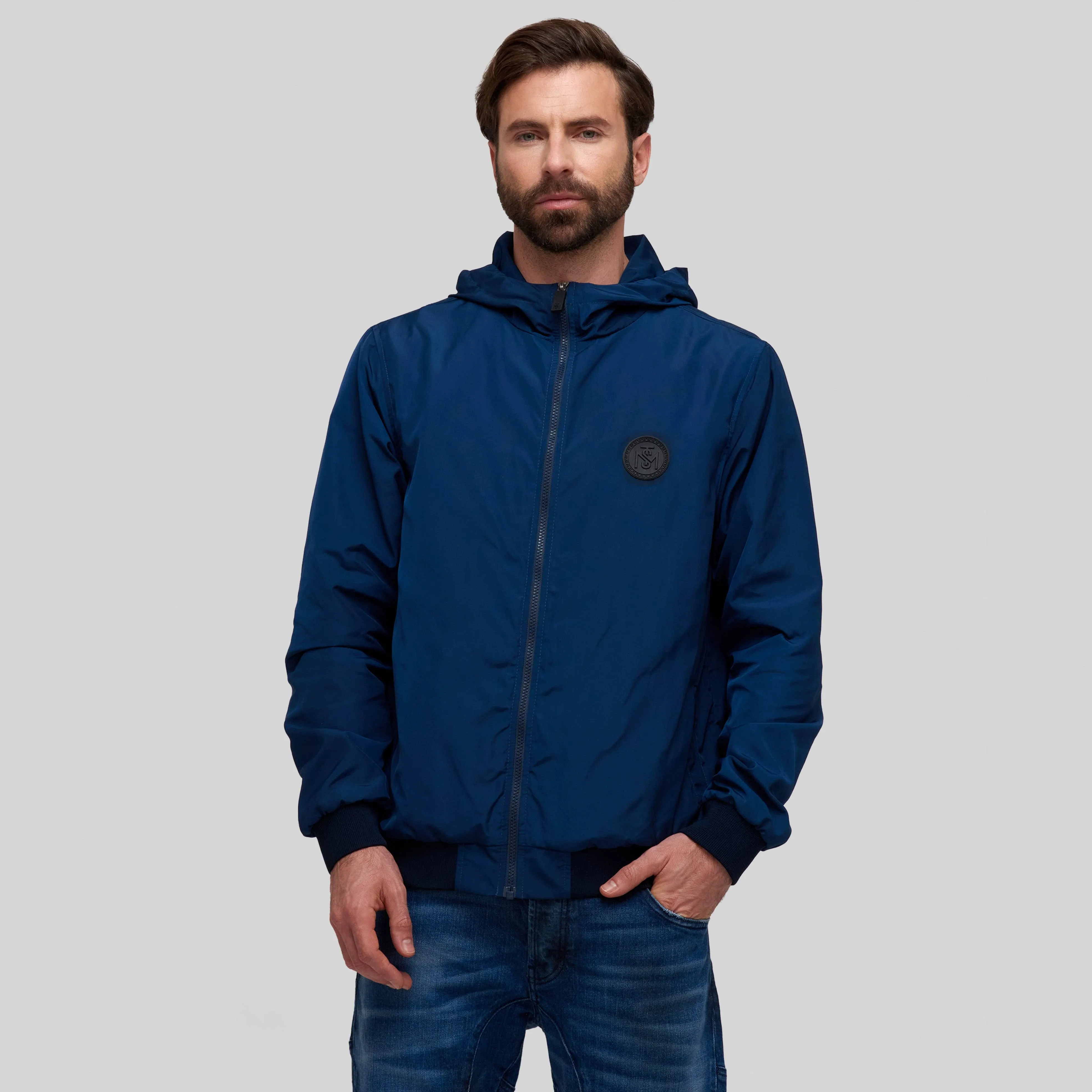 ICON NAVY WINDBREAKER