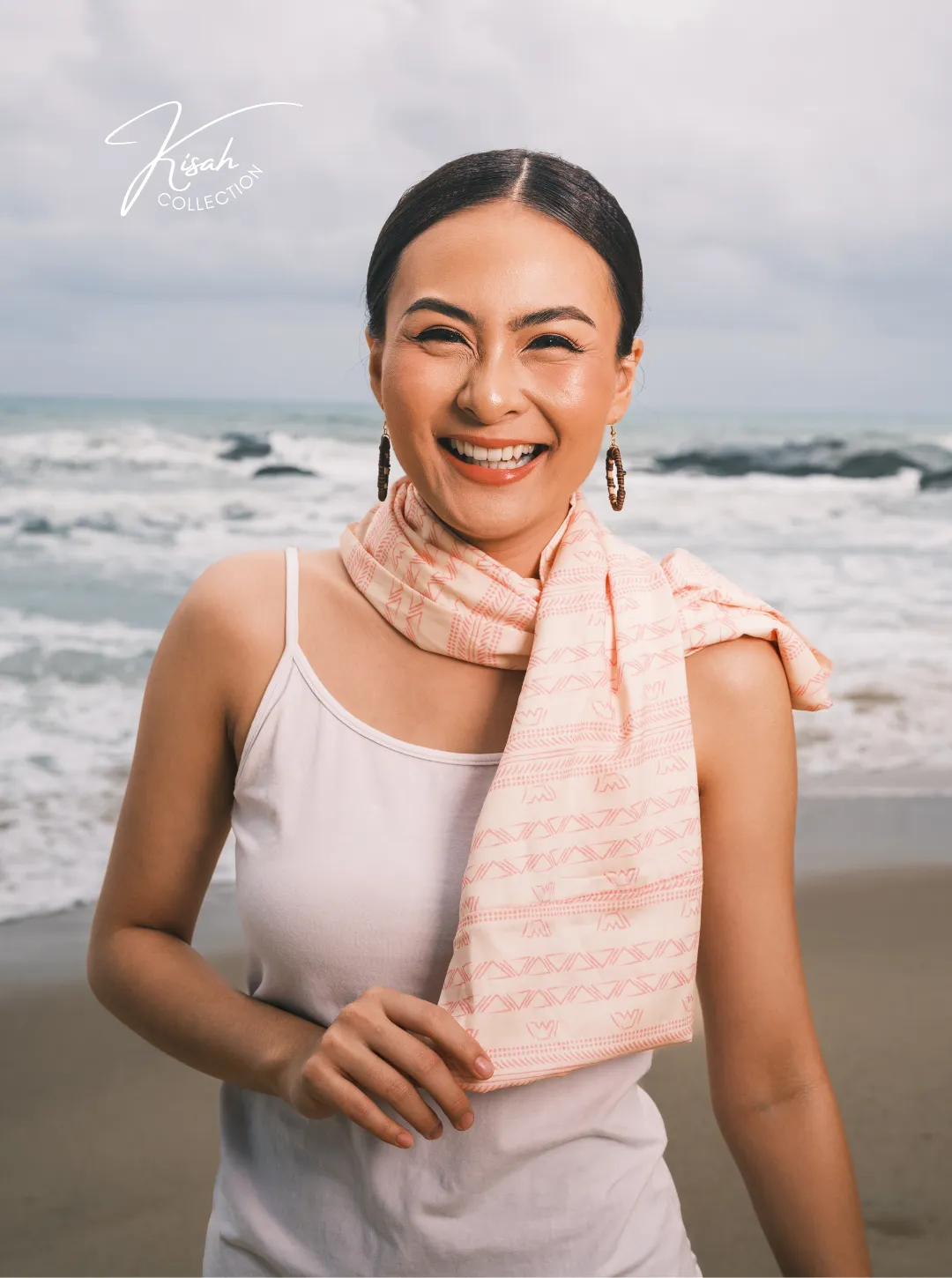 Infinity Scarf - Banat Pink