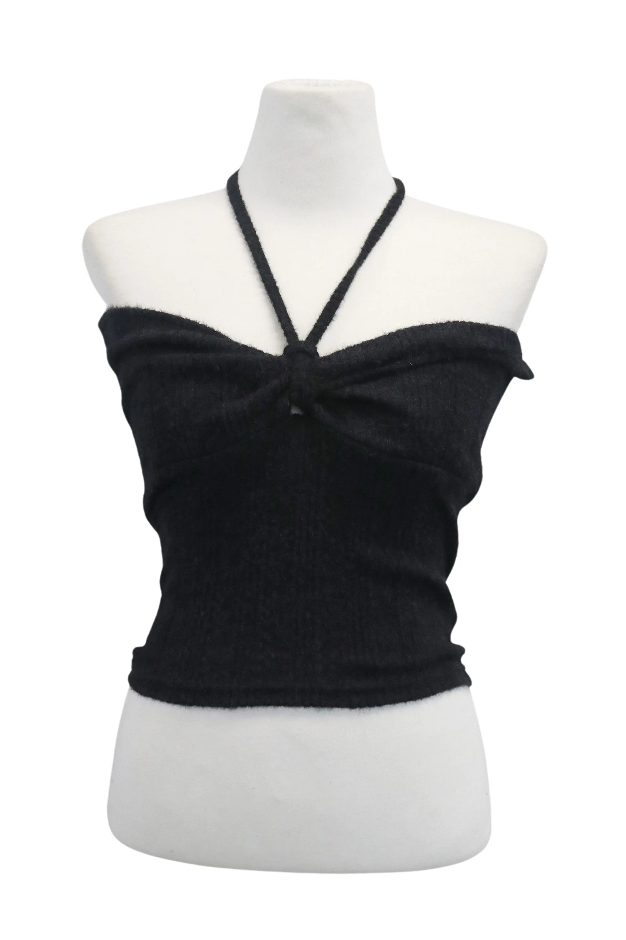 Isabella Front Knot Knitted Top