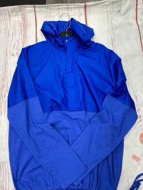 Jacket Windbreaker By Under Armour In Blue, Size: L