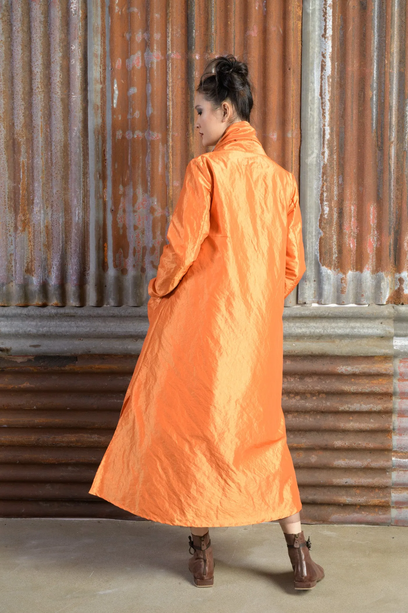 Long Japanese-style Dust Coat