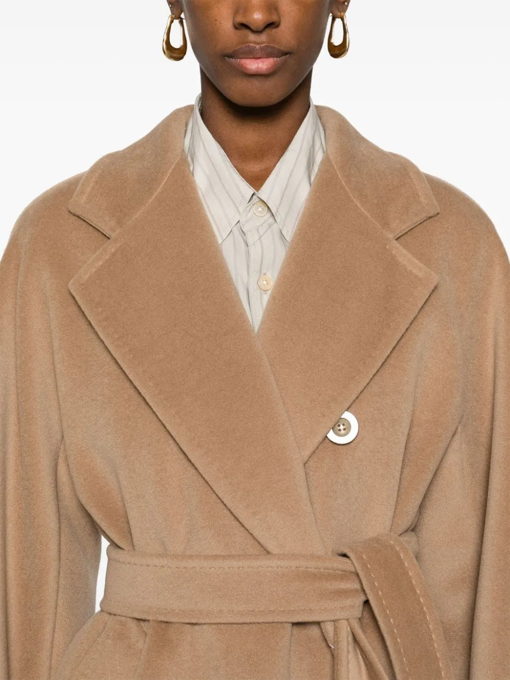 Madame Coat in Camel