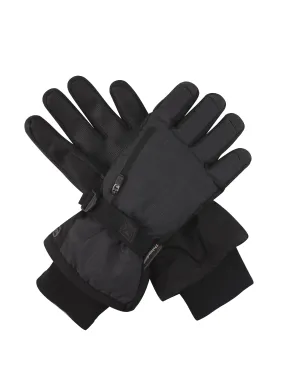 Men's Cubic Dobby Ski Gloves