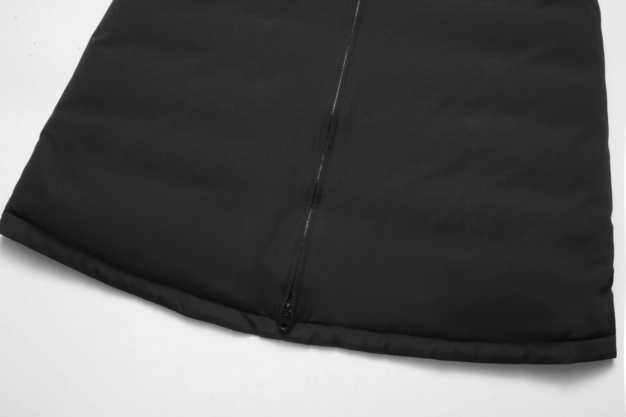 Men's Deluxe Parka Coat - (Black Fox Trim)