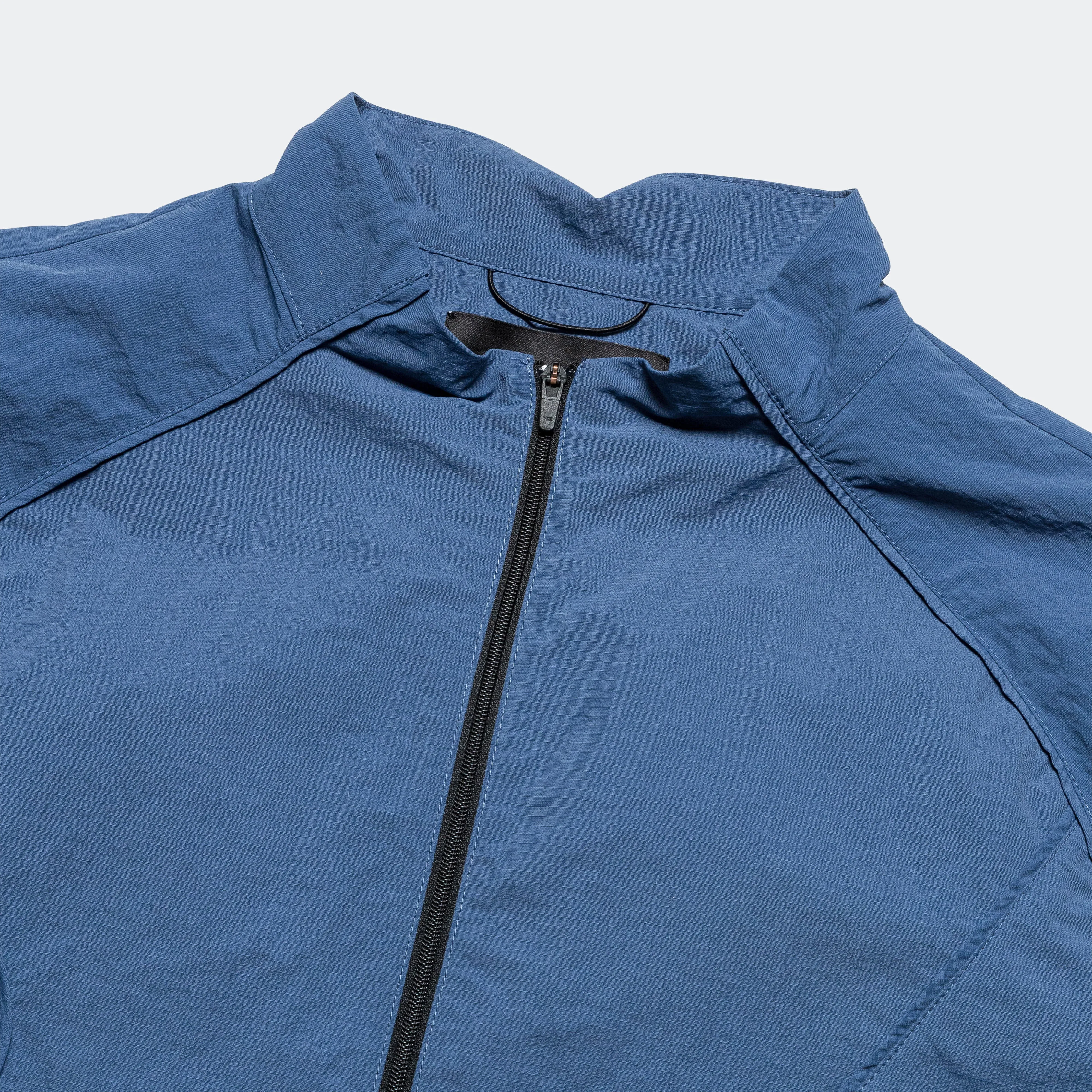 Mens Japanese Ripstop Windbreaker - Space Blue