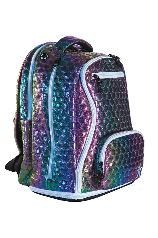 Mermaid Magic Rebel Dream Bag with White Zipper