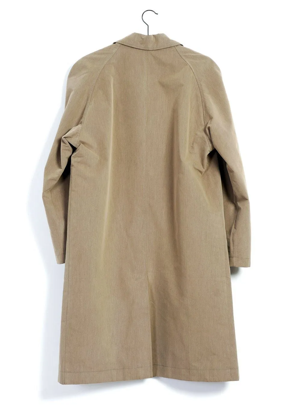 MORTEN | Long Windbreaker Coat | Cardboard