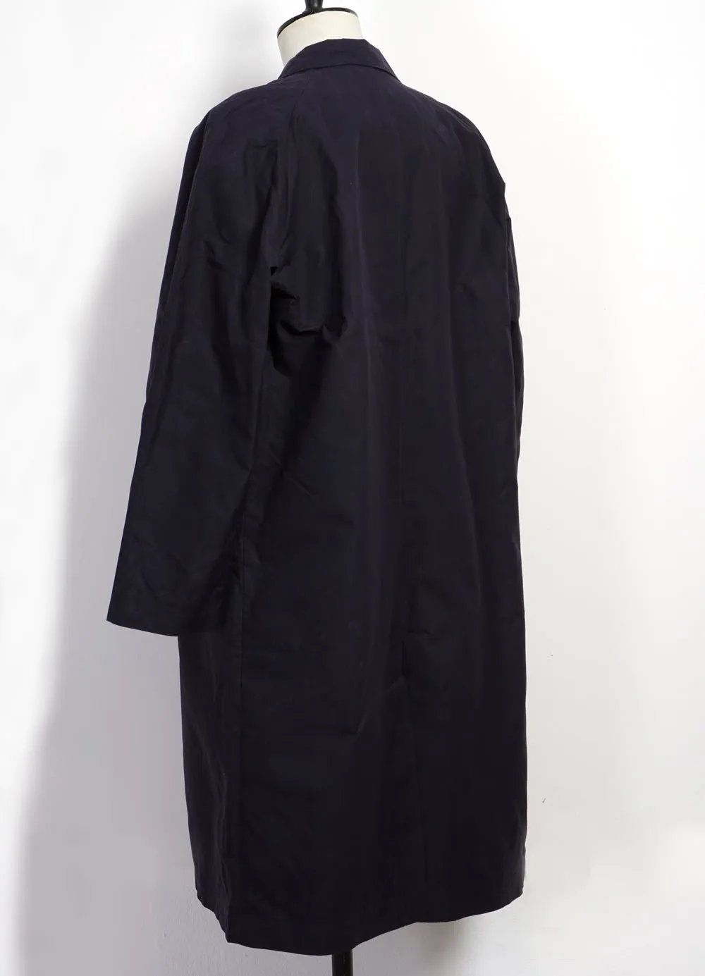 MORTEN | Long Windbreaker Coat | Deep Sea