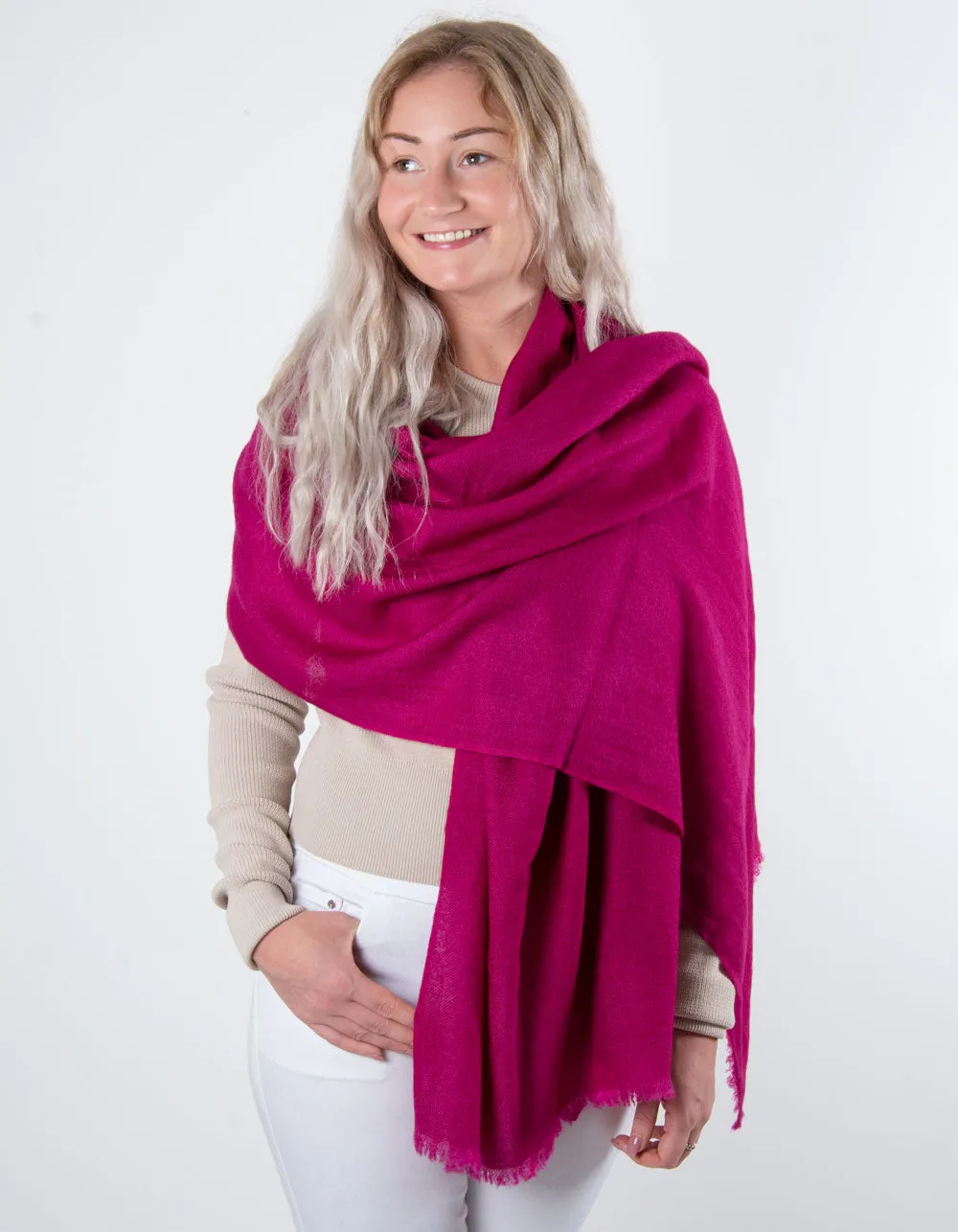 Mulberry Cashmere Scarf