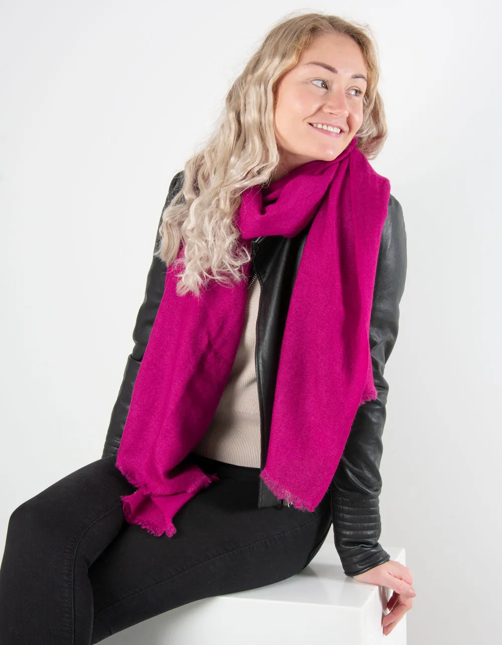 Mulberry Cashmere Scarf