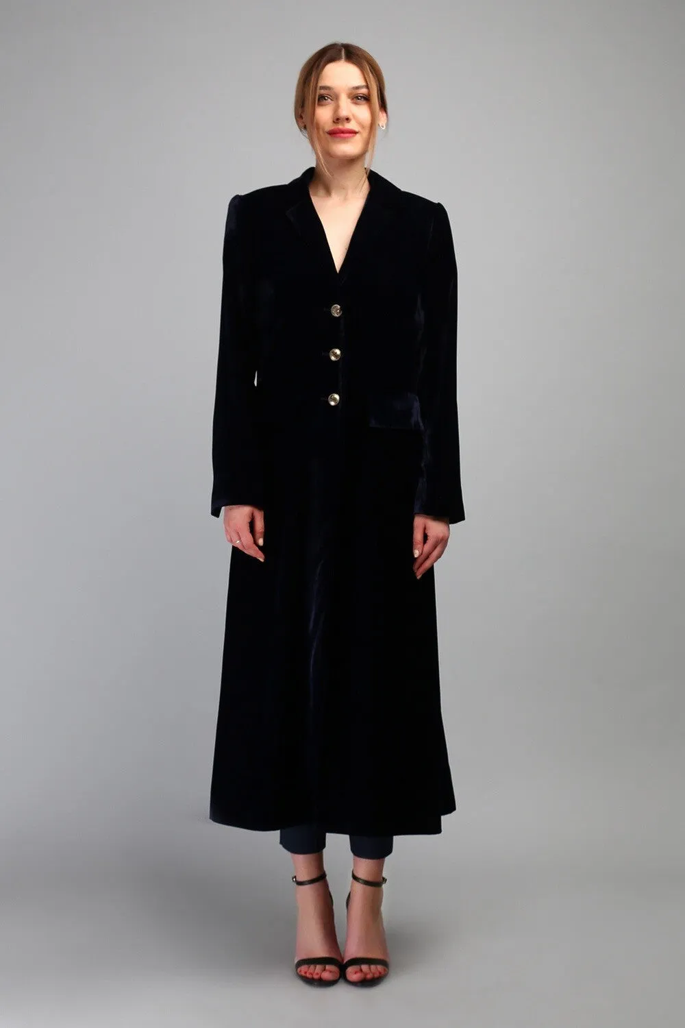 Nuria velvet coat