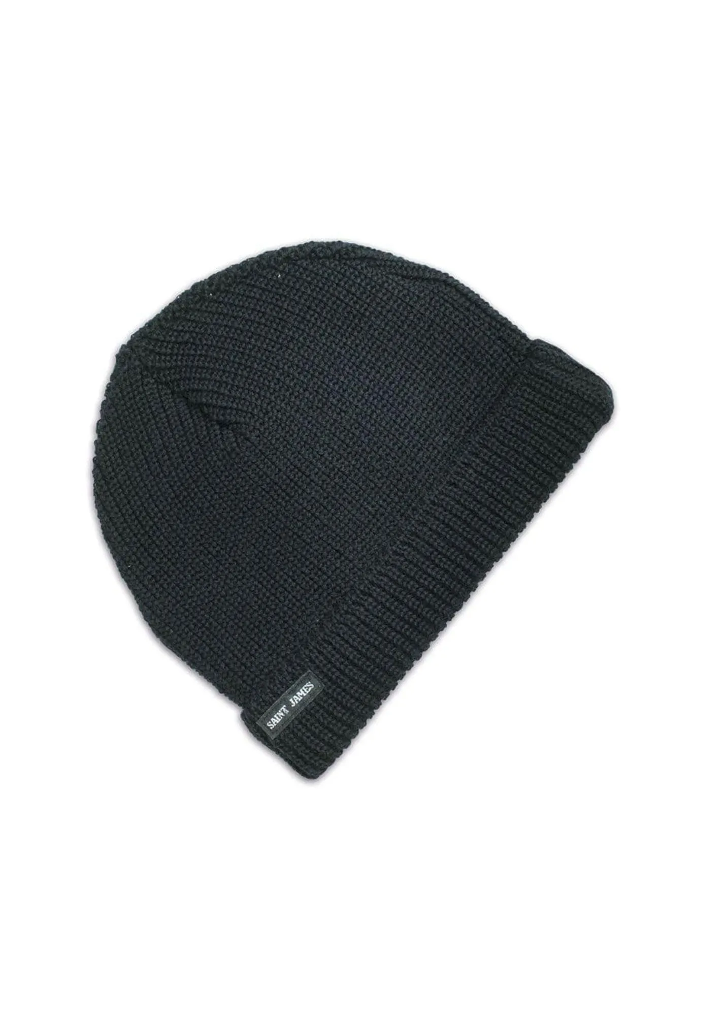 Perle hat - in knitted wool (MARINE)