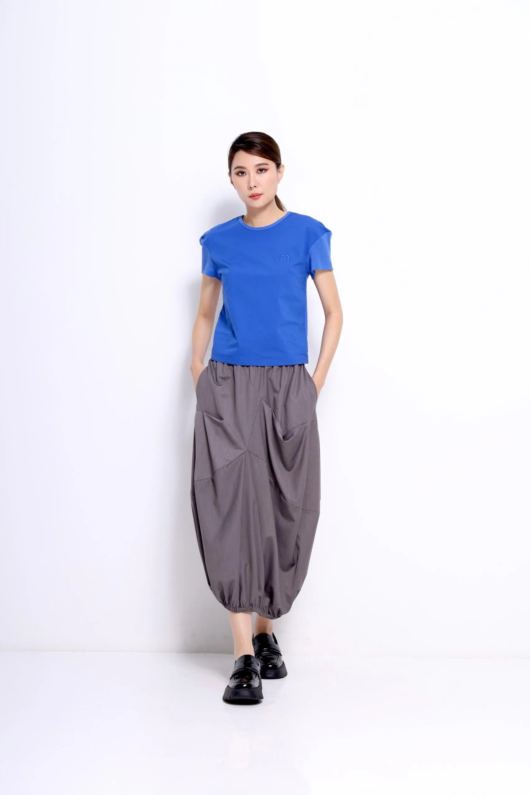 Sera Knitted Cotton Tee