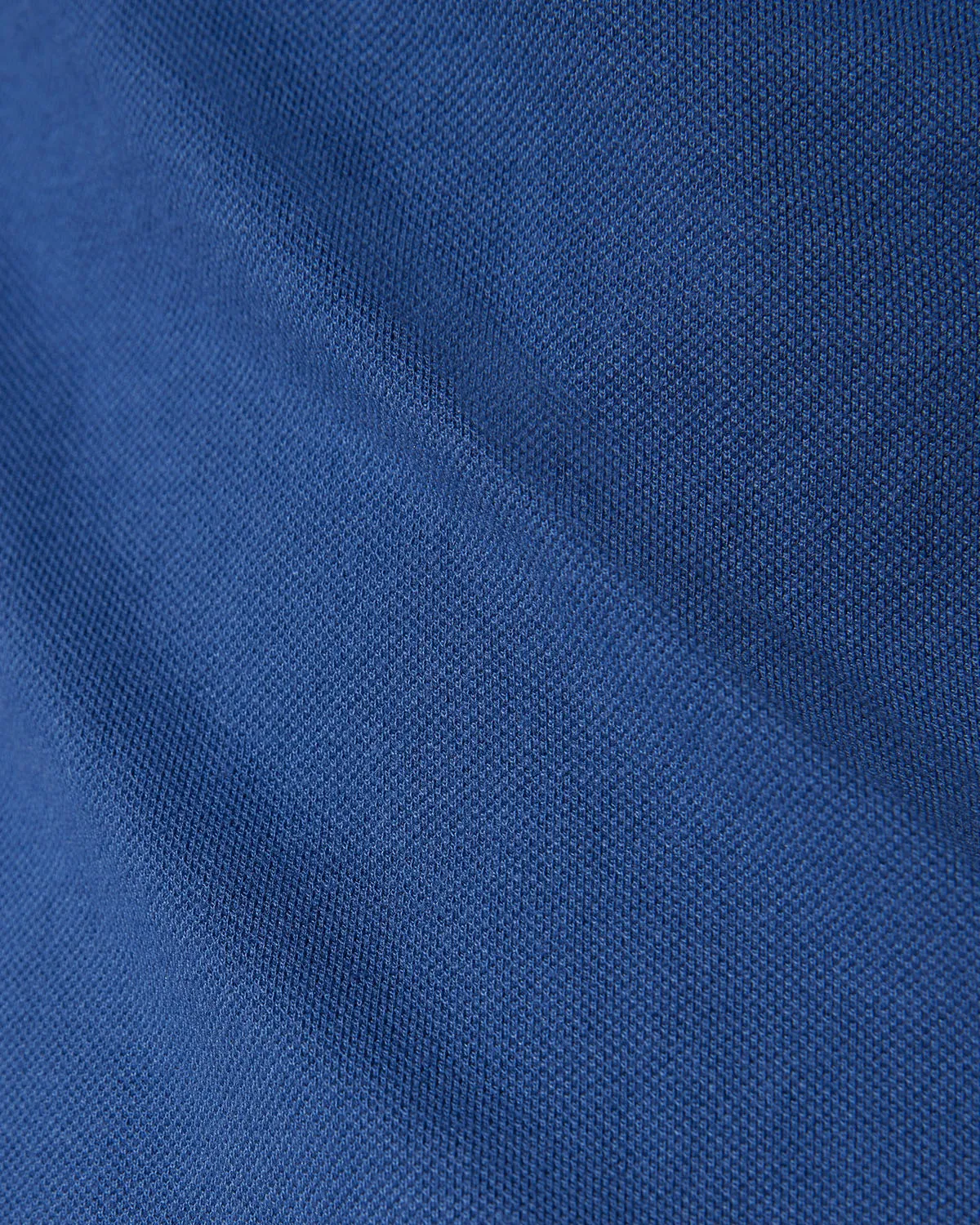 Signature Zipper Polo T-Shirt - Blue