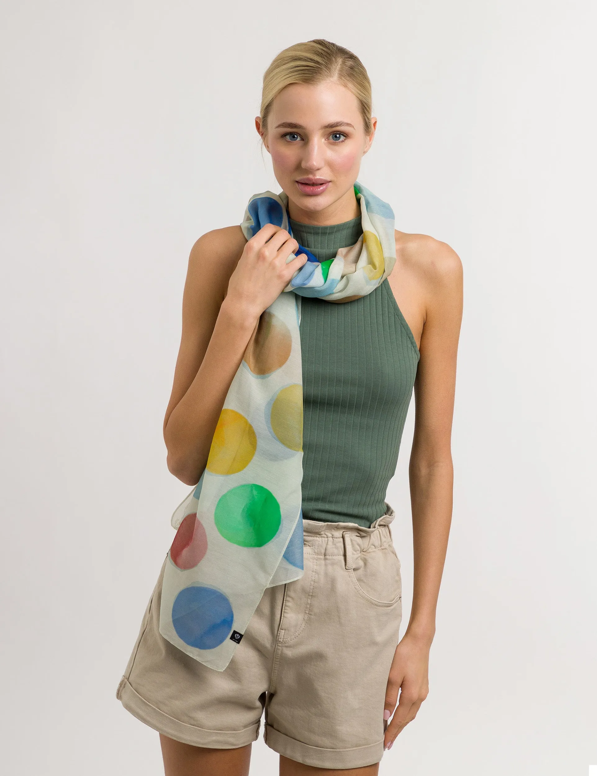 Summer Dots Scarf