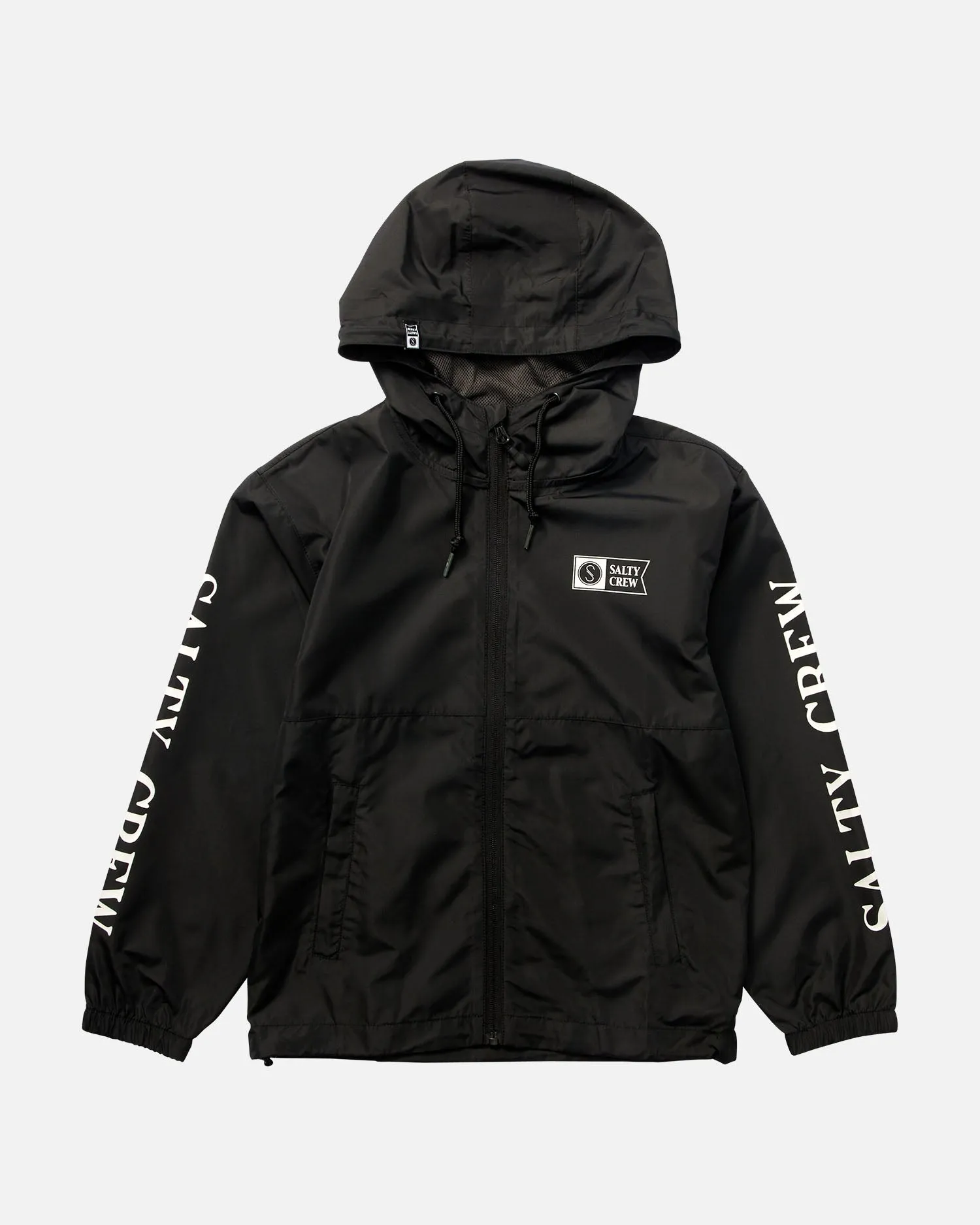 Surface Boys Black Windbreaker