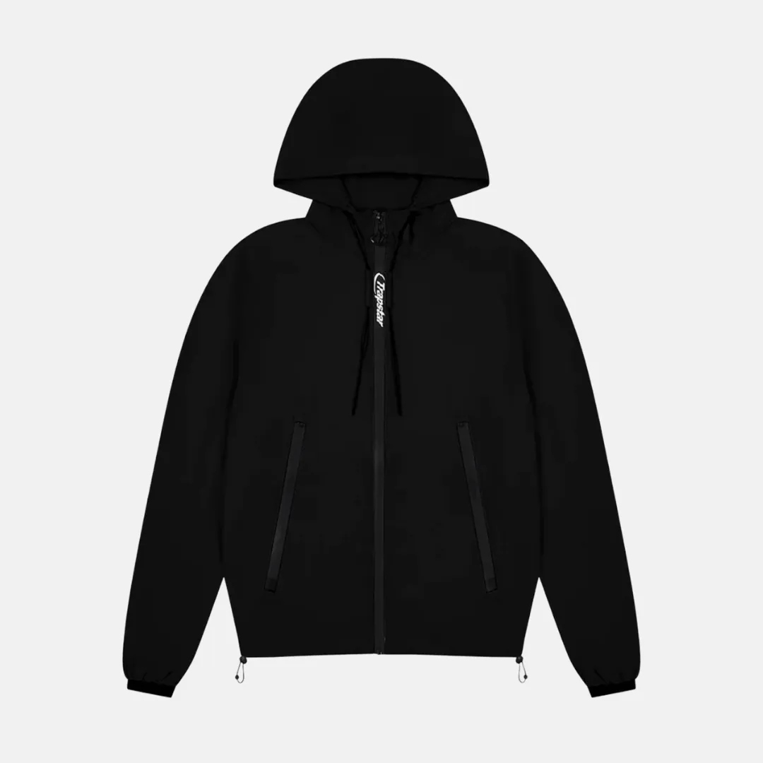 Trapstar Embossed Windbreaker - Black