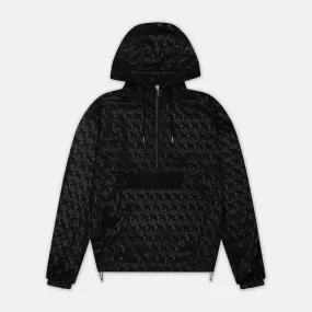 Trapstar Irongate T Windbreaker - Black Monogram Edition