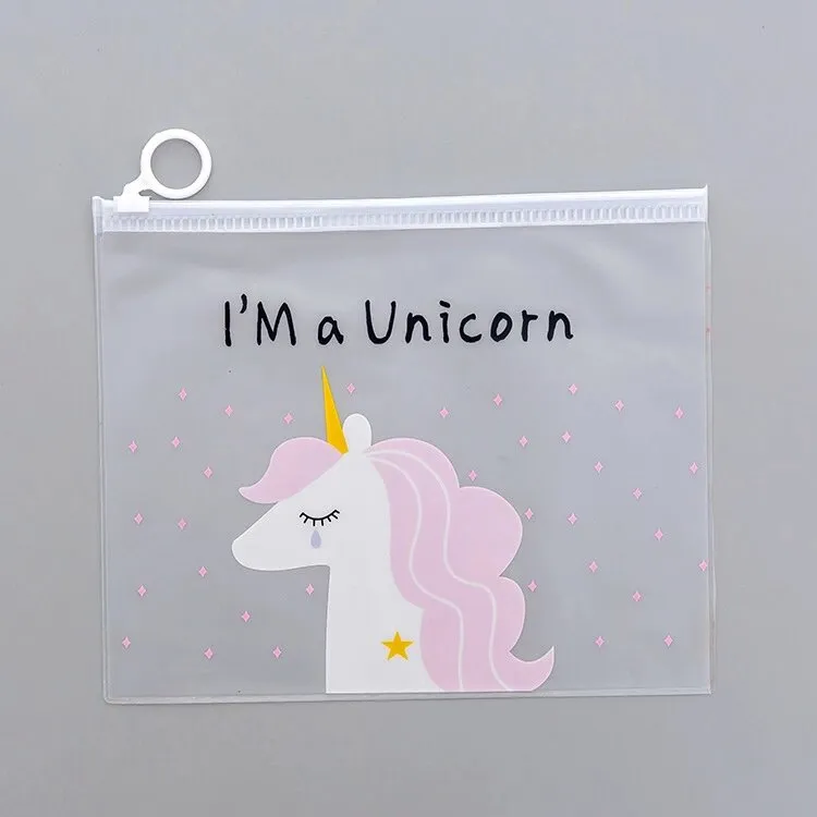 Unicorn Stationery Zipper Pouch