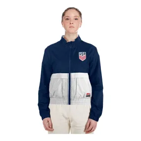 Women's New Era USMNT Full Zip Windbreaker