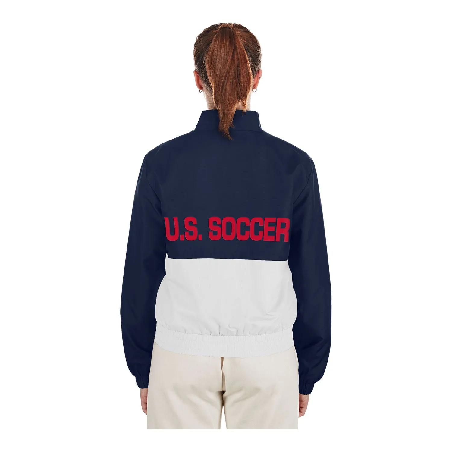 Women's New Era USWNT Full Zip Windbreaker