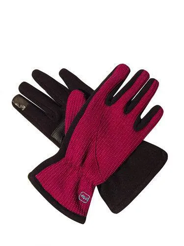 Women's Sweater Knit Fleece Gloves