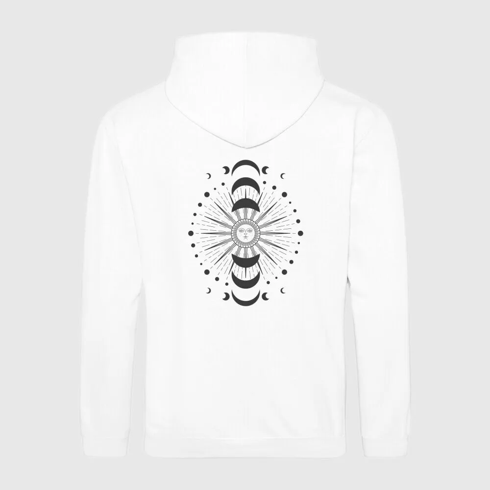 Zipper Hoodie Unisex - Sonne Mond -