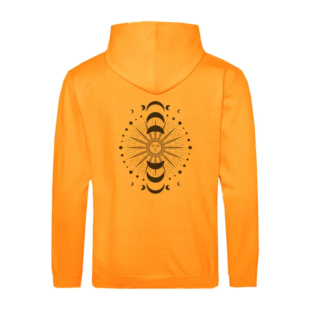 Zipper Hoodie Unisex - Sonne Mond -